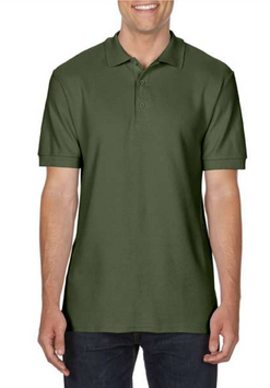 Футболка поло мужская GI85800 PREMIUM COTTON, Militari Green 17671 фото