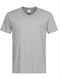 Футболка Men ST2300 CLASSIC V-NECK GYH( серый меланж) 17083 фото 1