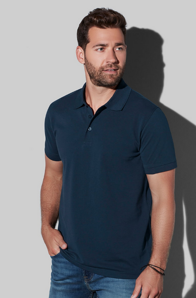 Футболка ST9060 HARPER POLO MEN SLG (тёмно серый) 17562 фото