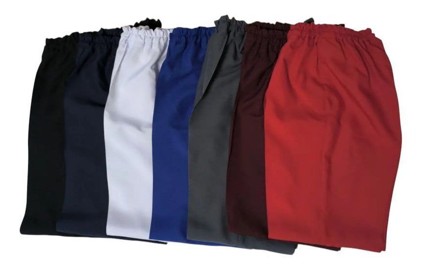 Брюки (штаны) медицинские поварские габардиновые чёрные 20801 фото
