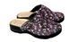 Тапочки сабо женские Adaco 812 SR black flowers, 36 13014 фото 1