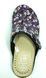 Тапочки сабо женские Adaco 812 SR black flowers, 37 13014 фото 3