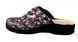 Тапочки сабо женские Adaco 812 SR black flowers, 37 13014 фото 2