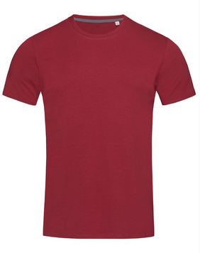 Футболка Men ST9600 CLIVE (CREW NECK) BOD (бордо) 17111 фото