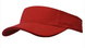 Козырёк на липучке 4230 Cotton Visor  красный 18391 фото 2