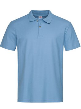 Футболка Polo Men ST3000 LBL (блакитний) 17512 фото
