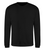 Свитшот AWJH030 AWDIS SWEAT глубокий чёрный (DBL) 14638 фото