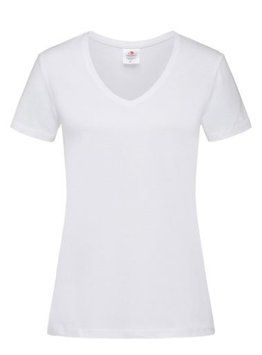 Футболка Classic V-neck Women ST2700 white 16083 фото