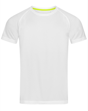 Футболка Men ST8410 ACTIVE 140 RAGLAN White 17101 фото