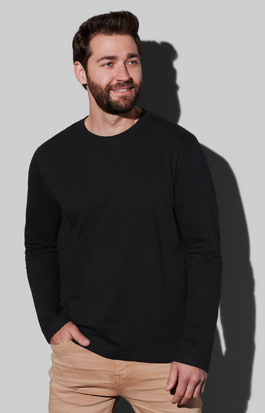 Футболка ST2500 CLASSIC LONG SLEEVE MEN White 17155 фото