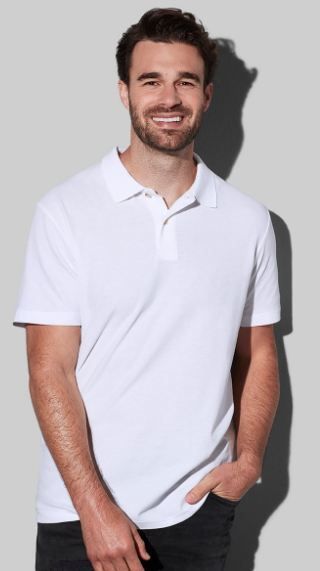 Футболка Polo Men ST3000 white 17512 фото