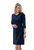 Каролина стрейчевой женский медицинский халат 3/4 тёмно-синий 31129 фото
