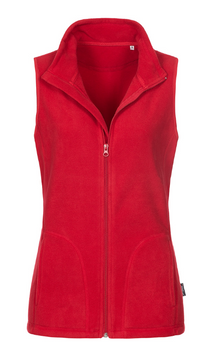 ,Жилетка флисовая женская ST5110 ACTIVE, Scarlet Red 15252 фото
