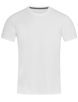 Футболка Men ST9600 CLIVE (CREW NECK) White 17111 фото