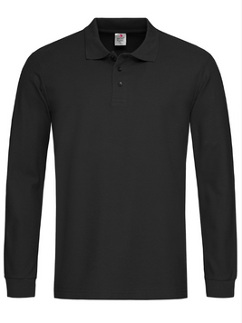 Футболка ST3400 POLO LONG SLEEVE MEN Black Opal 17552 фото