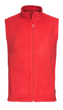 Жилетка флисовая мужская ST5010 ACTIVE, Scarlet Red 15651 фото