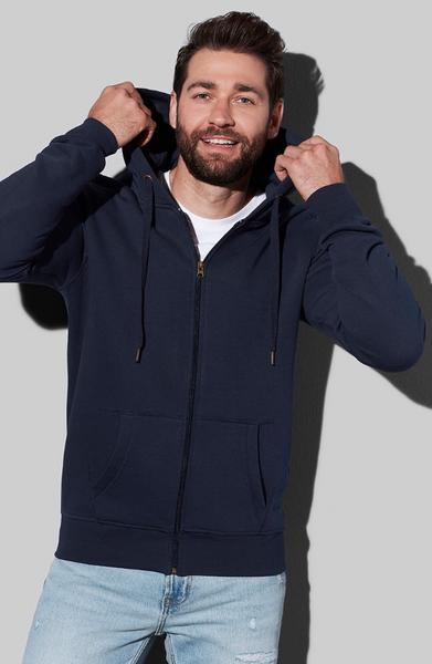 Худи с замком ST5610 ACTIVE SWEATJACKET, GYH (серый меланж) 14582 фото