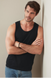 Майка ST2800 CLASSIC TANK TOP MEN Black Opal 17140 фото 2