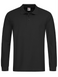 Футболка ST3400 POLO LONG SLEEVE MEN Black Opal 17552 фото 1