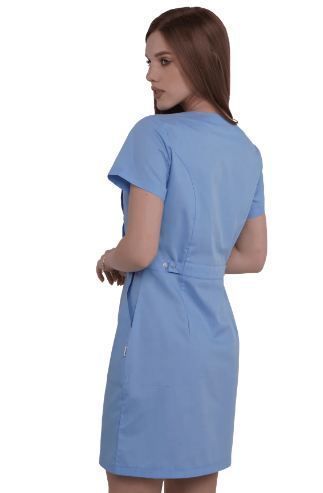 Медична сукня Марокко, небесна 31120 фото