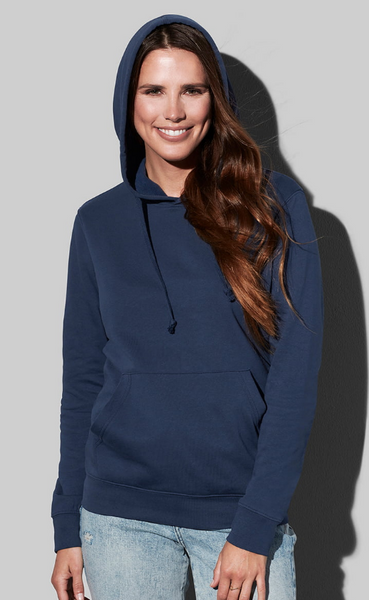 Худи ST4110 HOODED SWEATSHIRT WOMEN, White 14012 фото