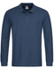 Футболка ST3400 POLO LONG SLEEVE MEN NAV (темно синій) 17552 фото 1