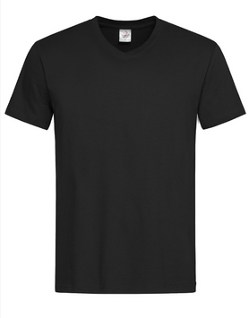 Футболка Men ST2300 CLASSIC V-NECK Black Opal 17083 фото