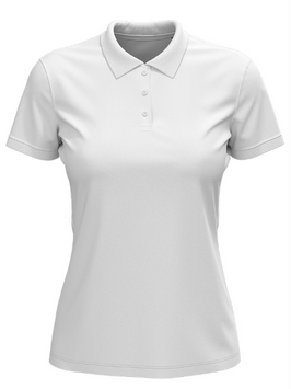 Футболка ST9160 LUX POLO WOMEN White 16561 фото