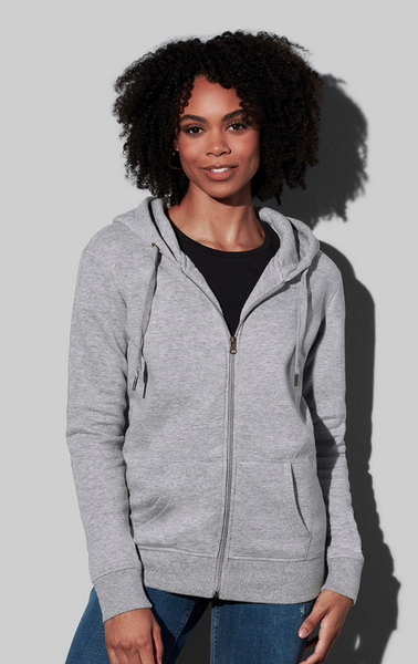 Худи с замком ST5710 ACTIVE SWEATJACKET, Black Opal 14050 фото