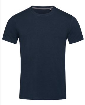 Футболка Men ST9600 CLIVE (CREW NECK) MAB (темно синій) 17111 фото