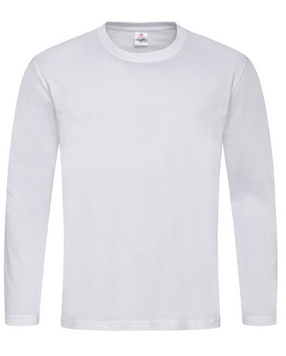 Футболка ST2500 CLASSIC LONG SLEEVE MEN White 17155 фото