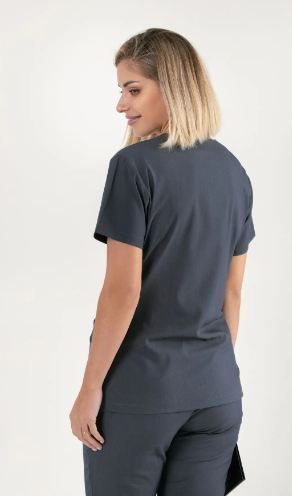 Атланта костюм медичний хірургічний жіночий стрейч Topline графіт 32131 фото